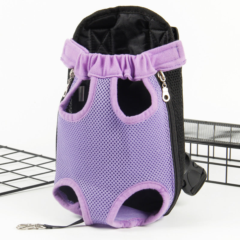 Nylon Pet Carrier Backpack with Shoulder Strap