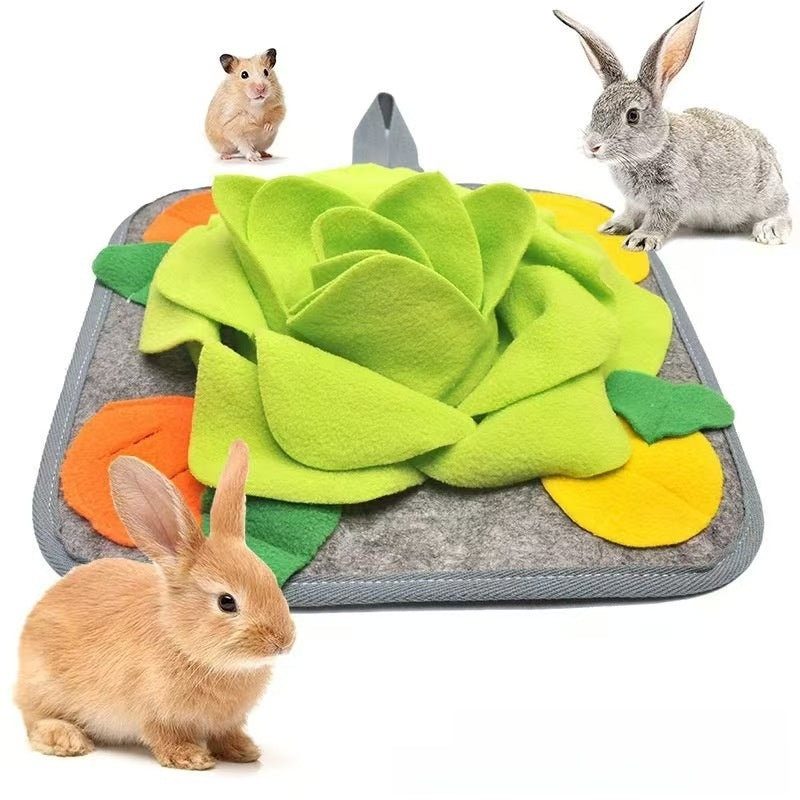 Interactive Pet Foraging Mat Slow Feeder Puzzle Toy