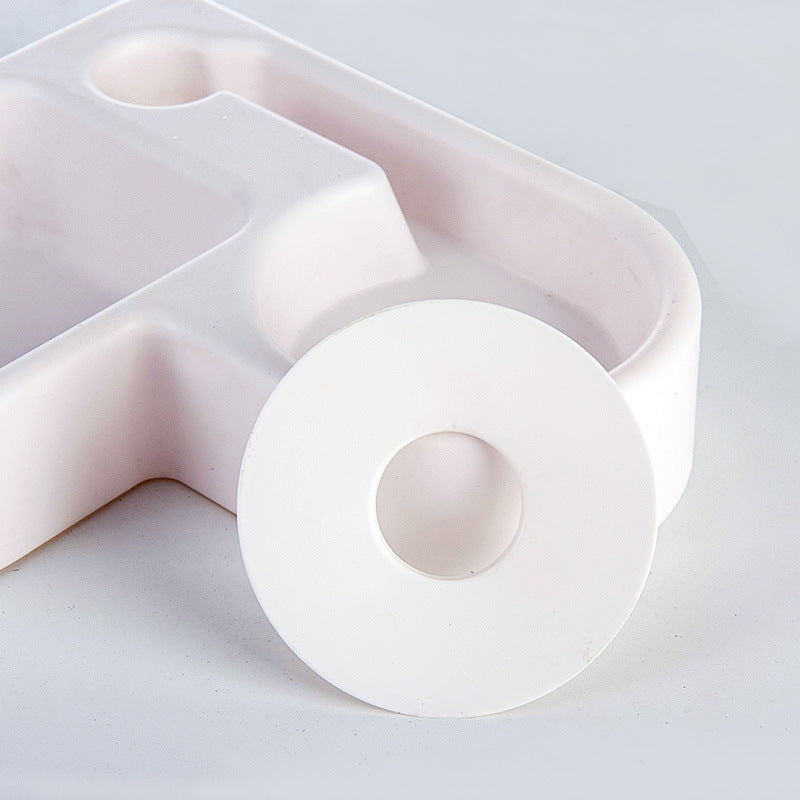 Non-Wet Mouth Water Bowl Creative Pet Plastic Bowl Large Dog Bowl