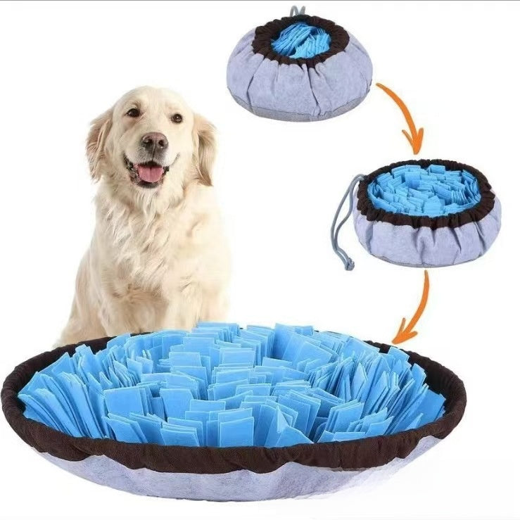 Interactive Pet Foraging Mat Slow Feeder Puzzle Toy