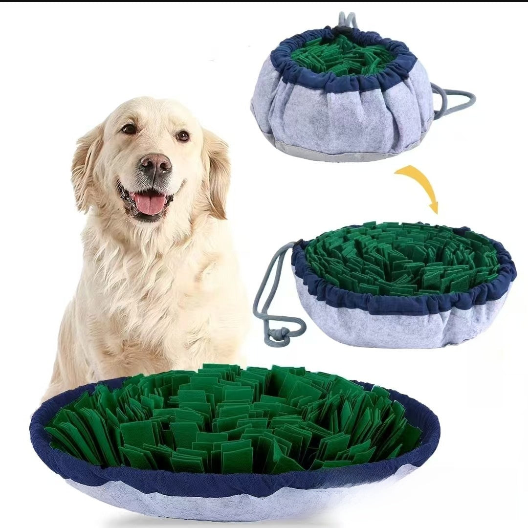 Interactive Pet Foraging Mat Slow Feeder Puzzle Toy