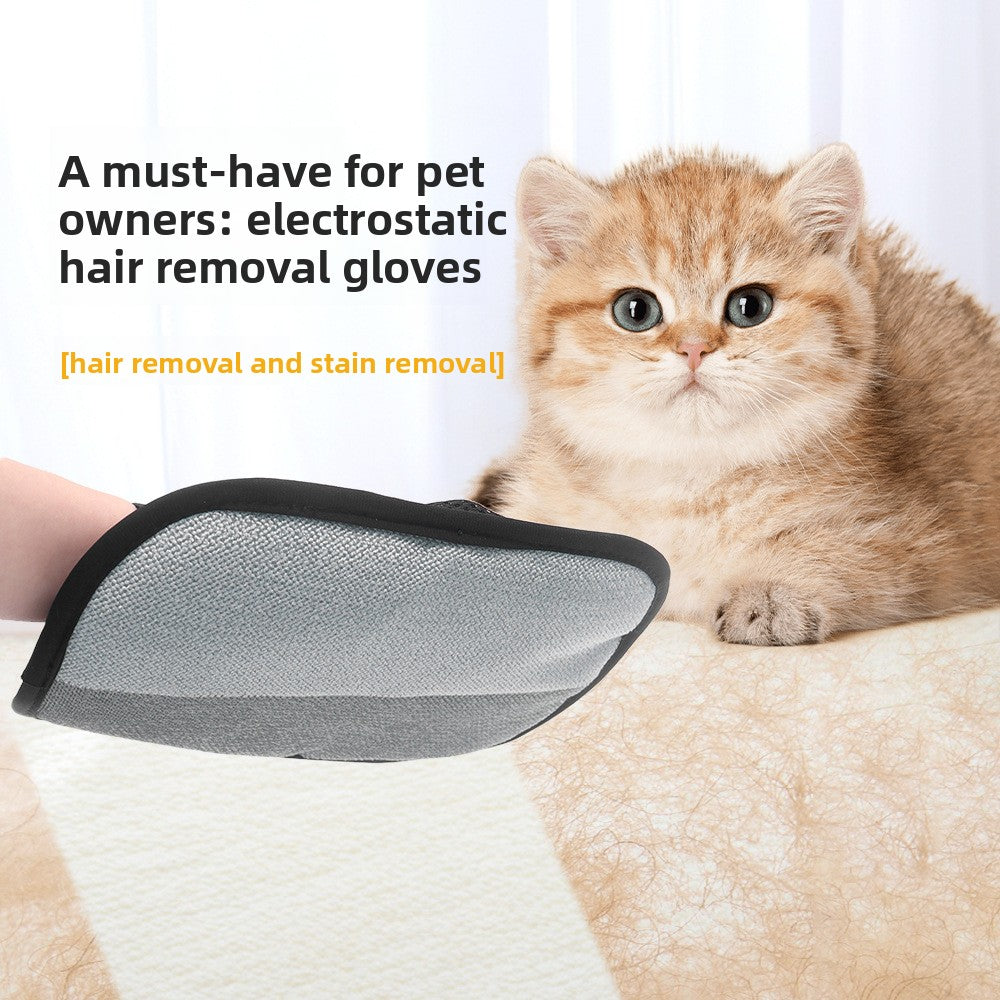 Electrostatic Pet Hair Removal Gloves