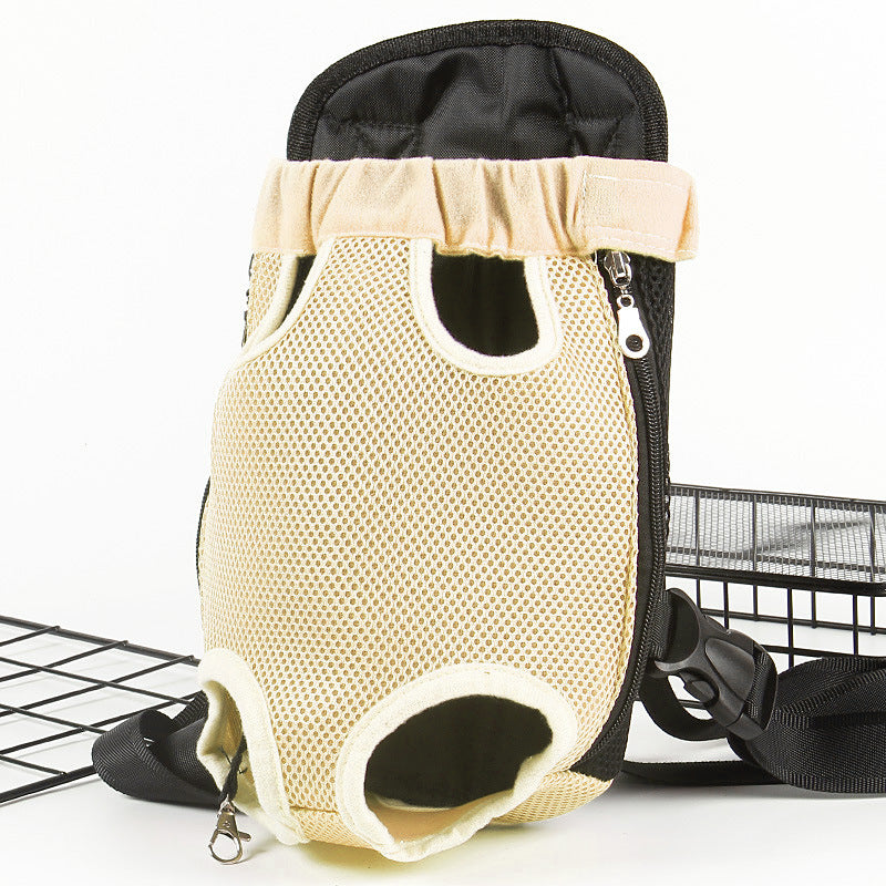 Nylon Pet Carrier Backpack with Shoulder Strap